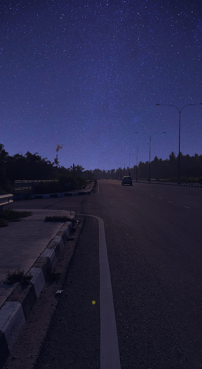 Night street, night view, road, HD phone wallpaper | Peakpx