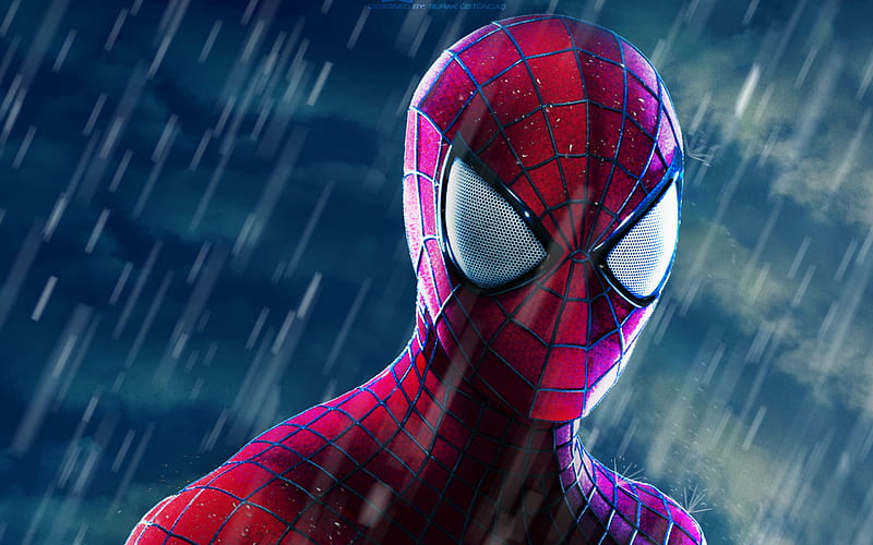 Spiderman, lluvia, superhéroes, oscuridad, spider-man, dc comics, Fondo de  pantalla HD | Peakpx