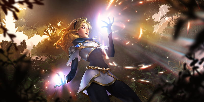 Video Game, Legends of Runeterra, Lux (League Of Legends), HD wallpaper