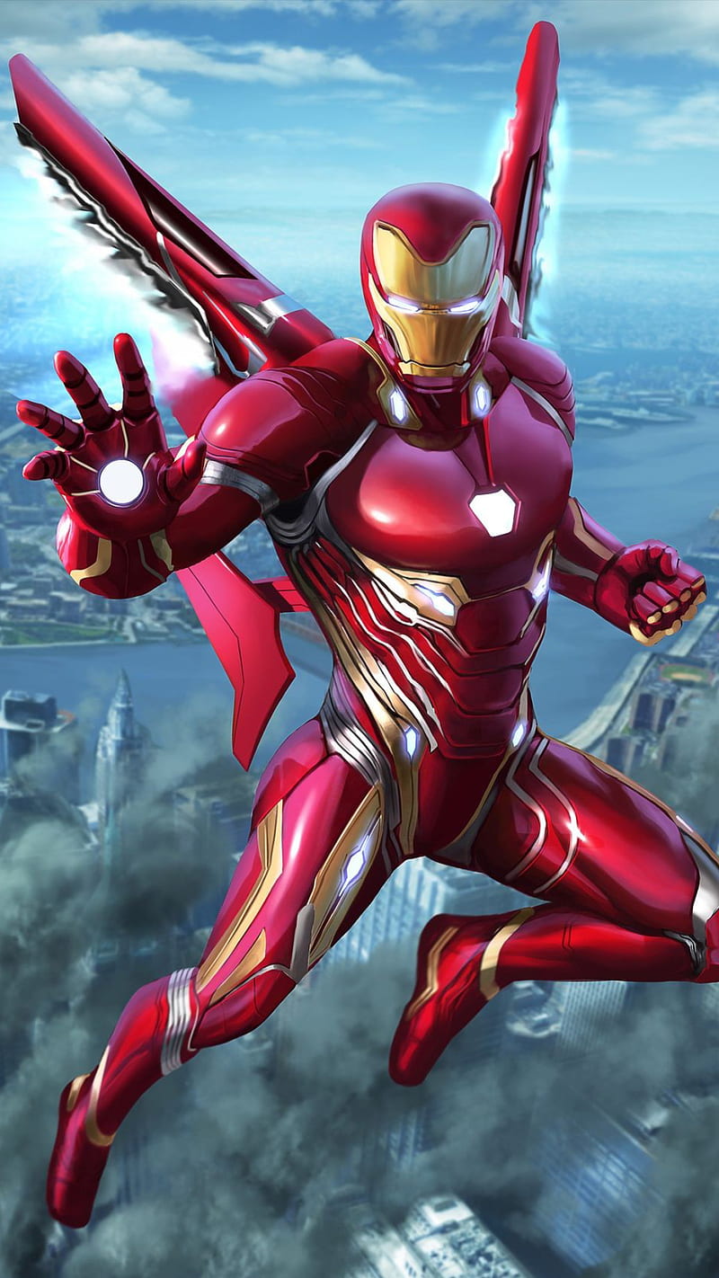 Ironman, avengers, hero, marvel, super, HD phone wallpaper