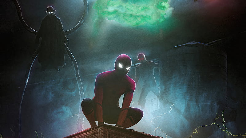 Spider Man No Way Home Concept Art , spider-man-no-way-home, spiderman, 2021-movies, movies, artstation, HD wallpaper