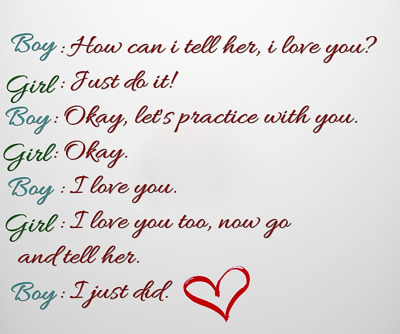 boy to girl, cool, cute, inlove, love, new, quote, saying, sign, HD wallpaper