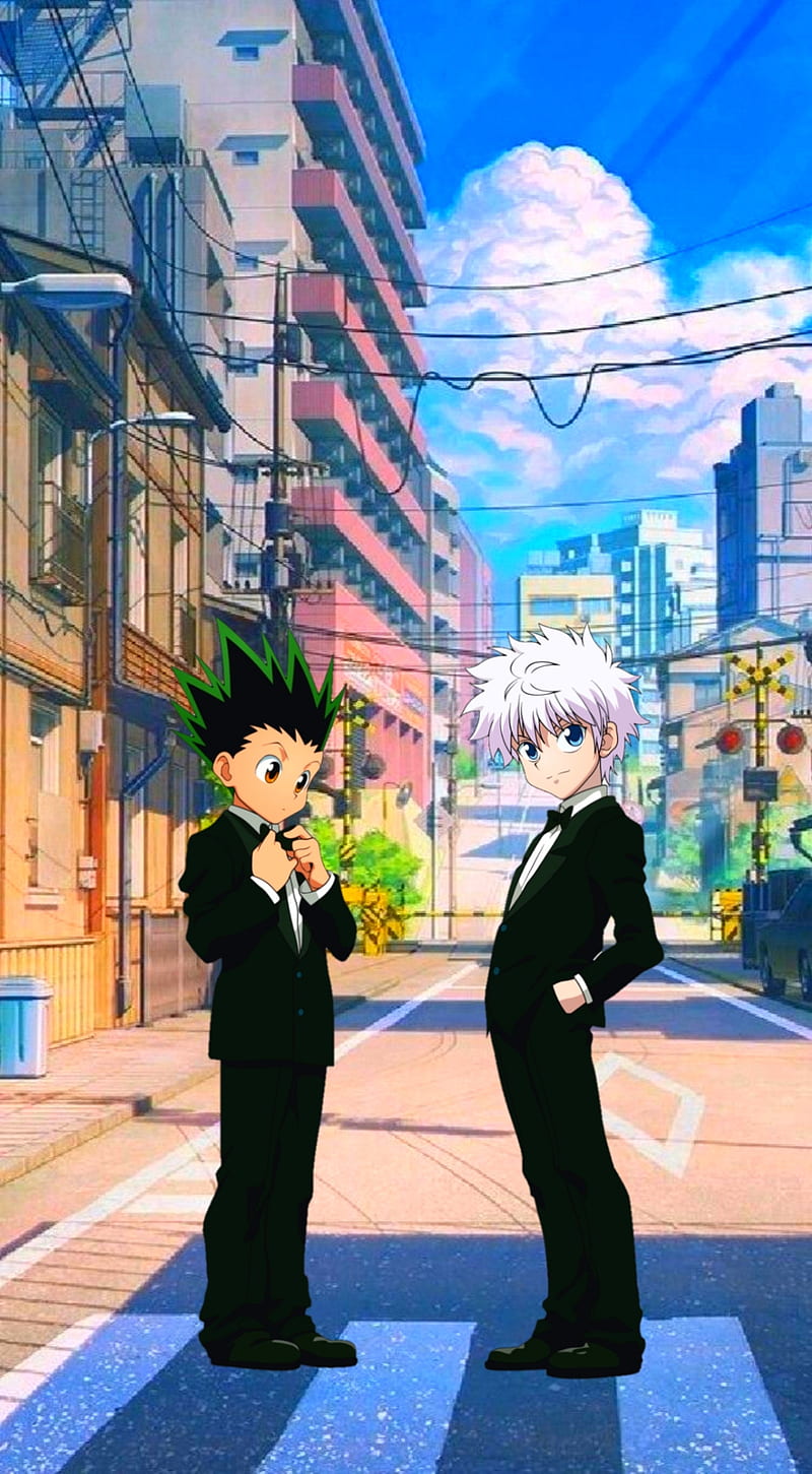 Gon and Killua Wallpaper  Download to your mobile from PHONEKY