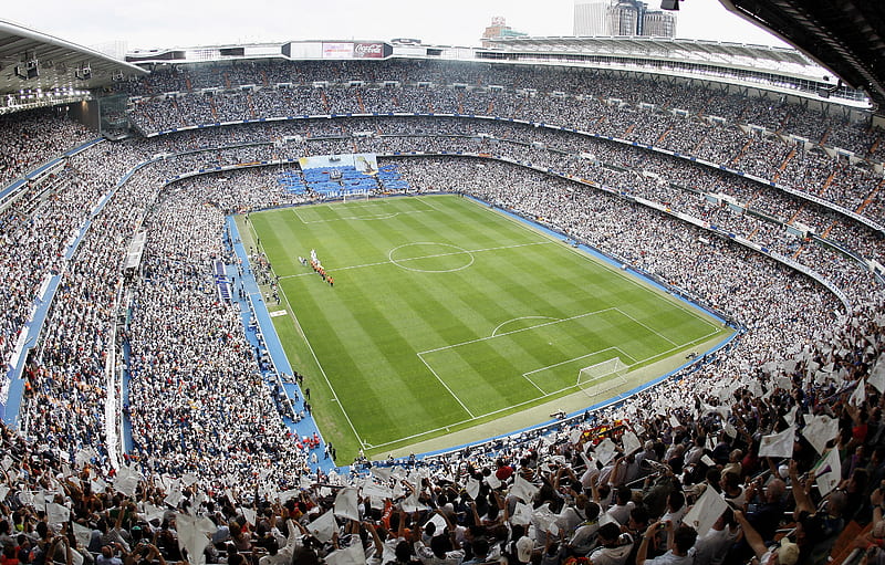 Soccer, Santiago Bernabeu Stadium, Real Madrid C.F., HD wallpaper