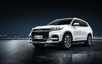 Chery Tiggo 8, studio, 2020 cars, SUVs, chinese cars, 2020 Chery Tiggo 8, Chery, HD wallpaper