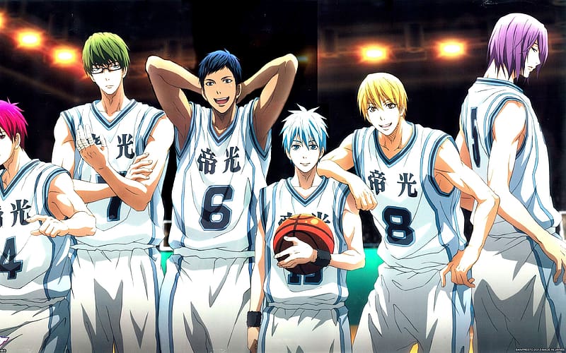 kuroko's Basketball, team, basketball, man, kuroko, HD wallpaper