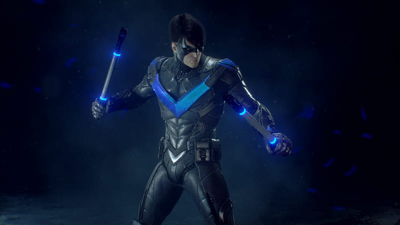 Nightwing, arkham, batman, injustice, injustice 2, HD wallpaper | Peakpx