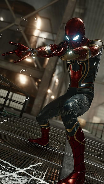 Spider-Man: Far From Home Iron Spider Stealth Suit 4K Wallpaper #5.823