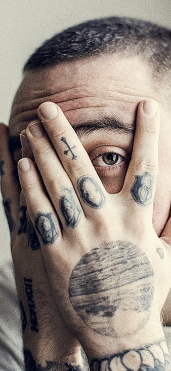 Lil Xan Gets Mac MillerInspired Face Tattoo  The Source