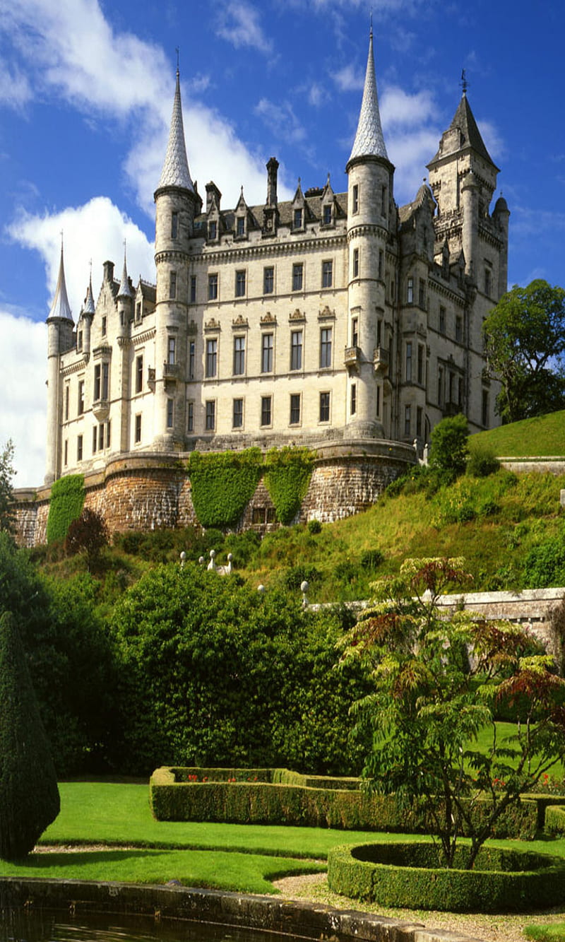 Castle, gothic, HD phone wallpaper