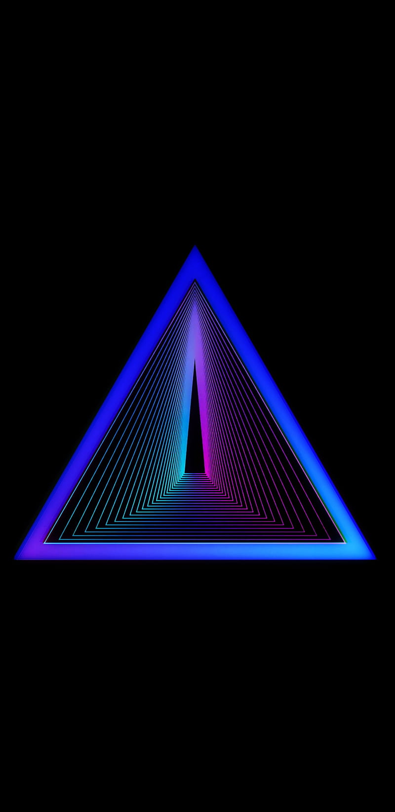 Triangle Abstract , blue, illuminati, logo, neon, pink, tablet, tron, zodiac, HD phone wallpaper