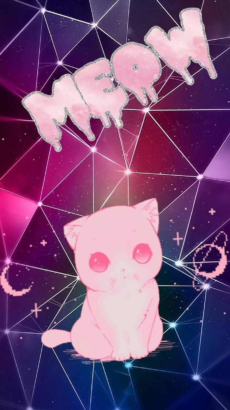 Download Galaxy Moon And Cat Fantasy Artwork Wallpaper  Wallpaperscom