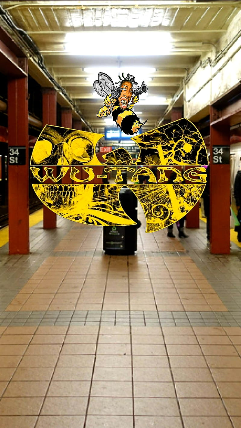 Wu-Tang Clan, 34th street, killer bees, new york, odb, subway station, the w, HD phone wallpaper