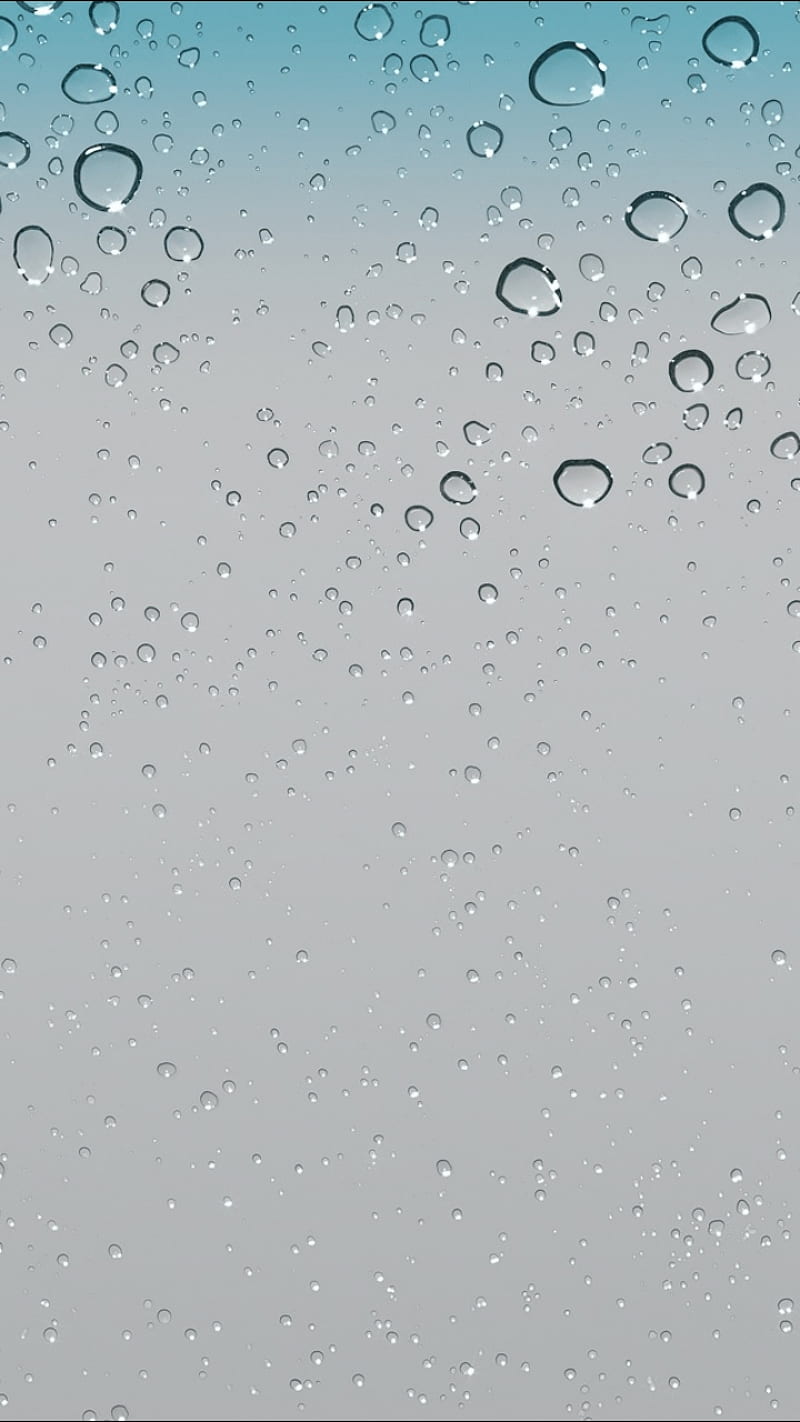 ios 5 0fficial, apple, drops, glass, ios5, ipad, iphone, papel, rain, screen, water, HD phone wallpaper