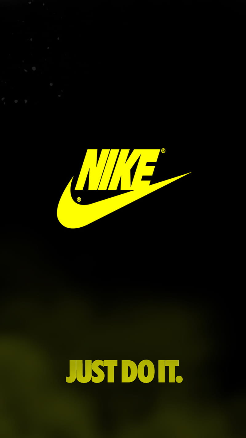 Nike Nice yellow, adidas, air, brands, do, it, joker, just, logo, water, HD phone wallpaper