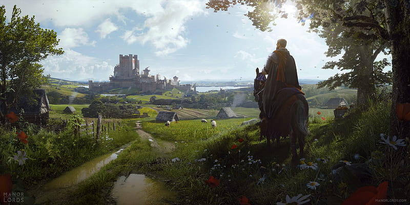 Video Game, Manor Lords, HD wallpaper