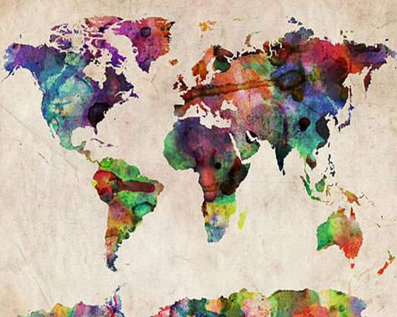 Map, world, HD wallpaper | Peakpx