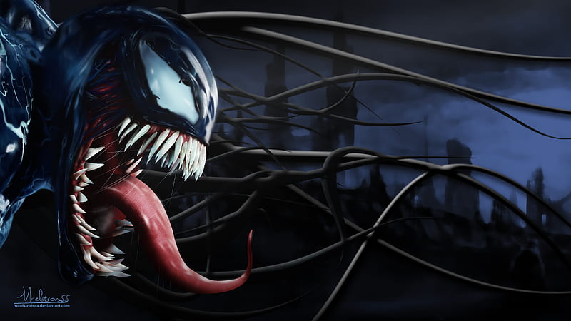 Venom Artworks, venom-movie, venom, 2018-movies, movies, artwork, artist, HD wallpaper