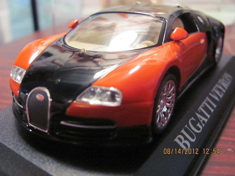 Bugatti Veyron Diecast, diecast, bugatti diecast, veyron diecast, diecast models, HD wallpaper