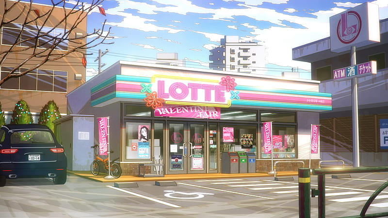 Anime, Original, Supermarket, HD wallpaper