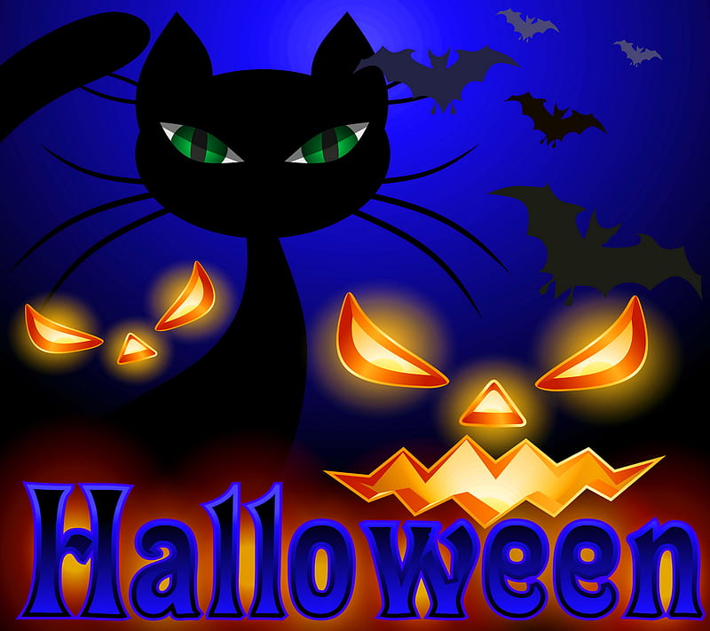 Halloween, festive halloween, pumpkins, scary, trick or treat, HD wallpaper
