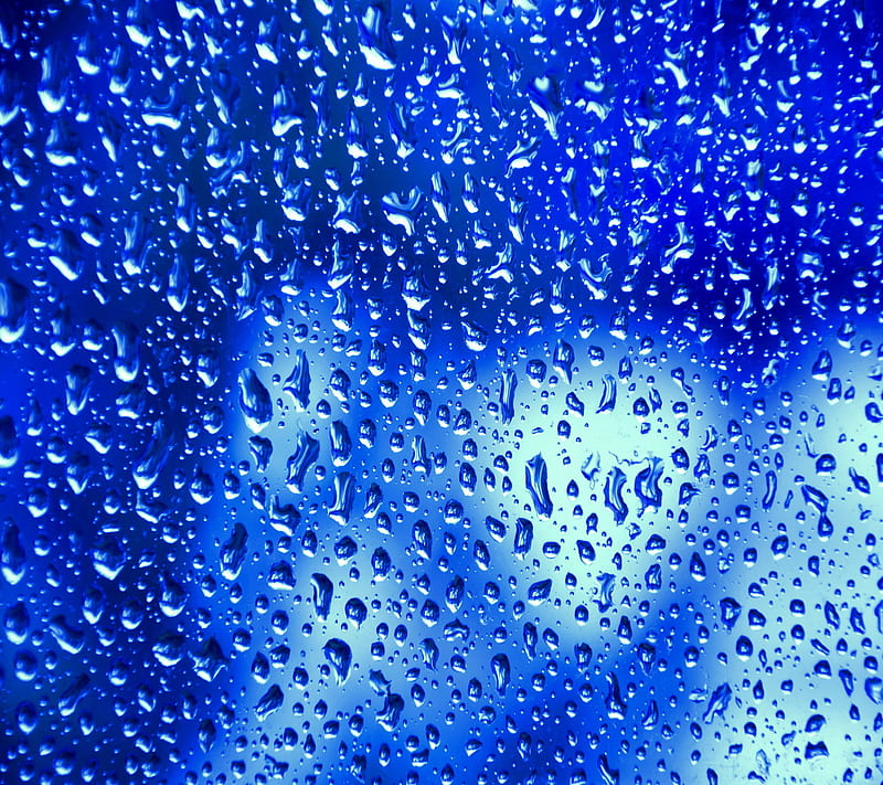Dark Blue Rain Backgrounds rainy weather aesthetic HD wallpaper  Pxfuel