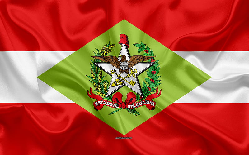 Bandera de santa catarina estado de brasil, textura de seda, bandera de  santa catarina, Fondo de pantalla HD | Peakpx