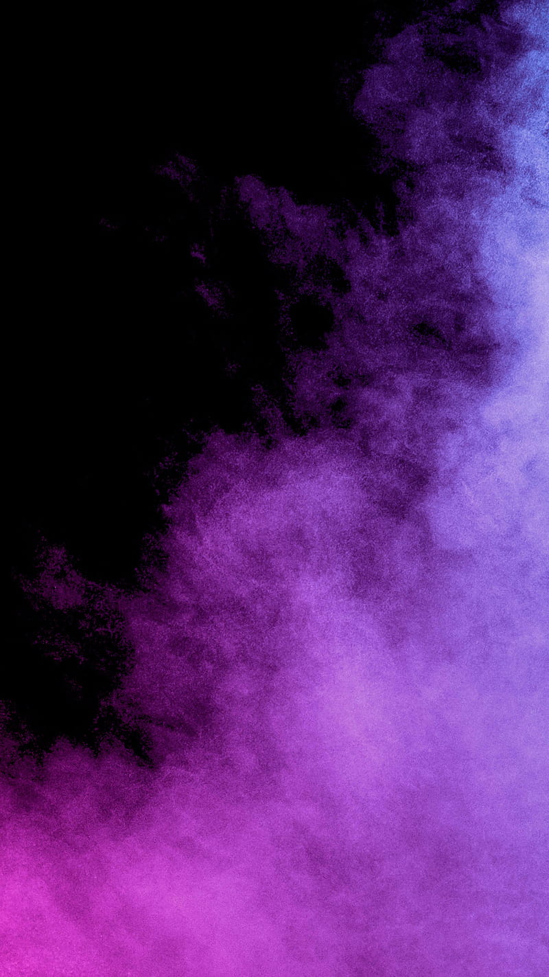 Purple smoke, dark, abstract, black, blue, fog, pink, space, HD phone  wallpaper | Peakpx