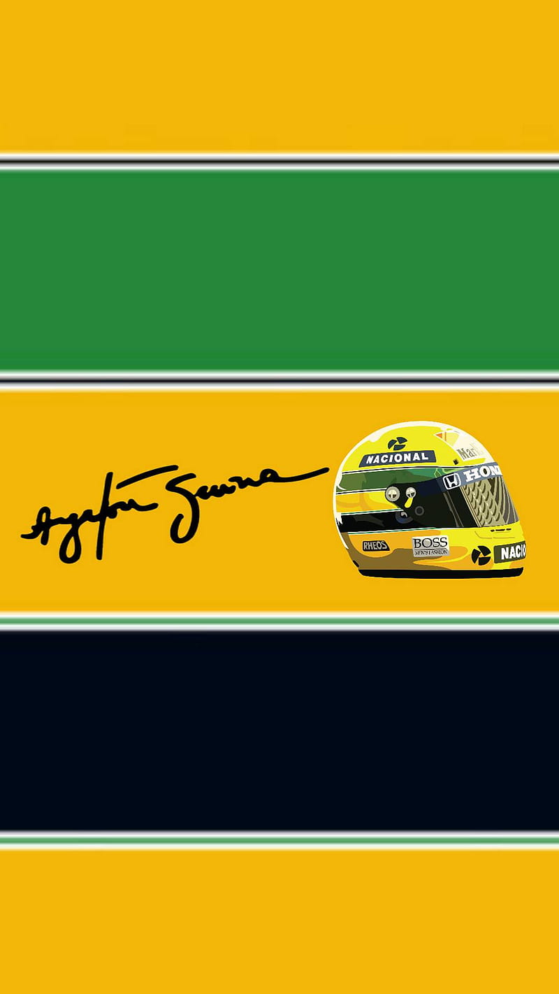 Ayrton Senna, brazil, f1, formula, legend, HD phone wallpaper