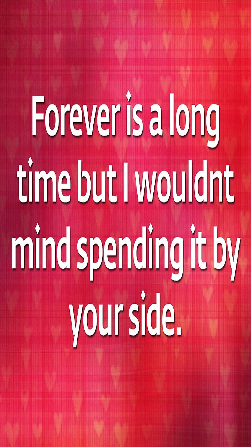 Long Time, life, life quote, love, love quote, quote, with you, HD phone wallpaper