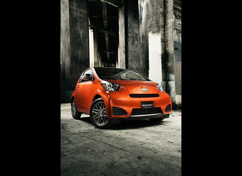 Scion iQ (2012) - Front, car, HD wallpaper