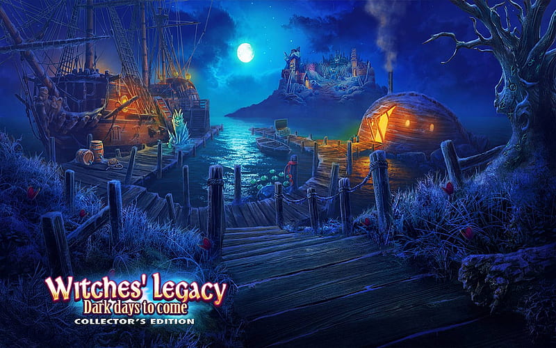 Witches Legacy 8 - Dark Days to Come05, hidden object, cool, video ...