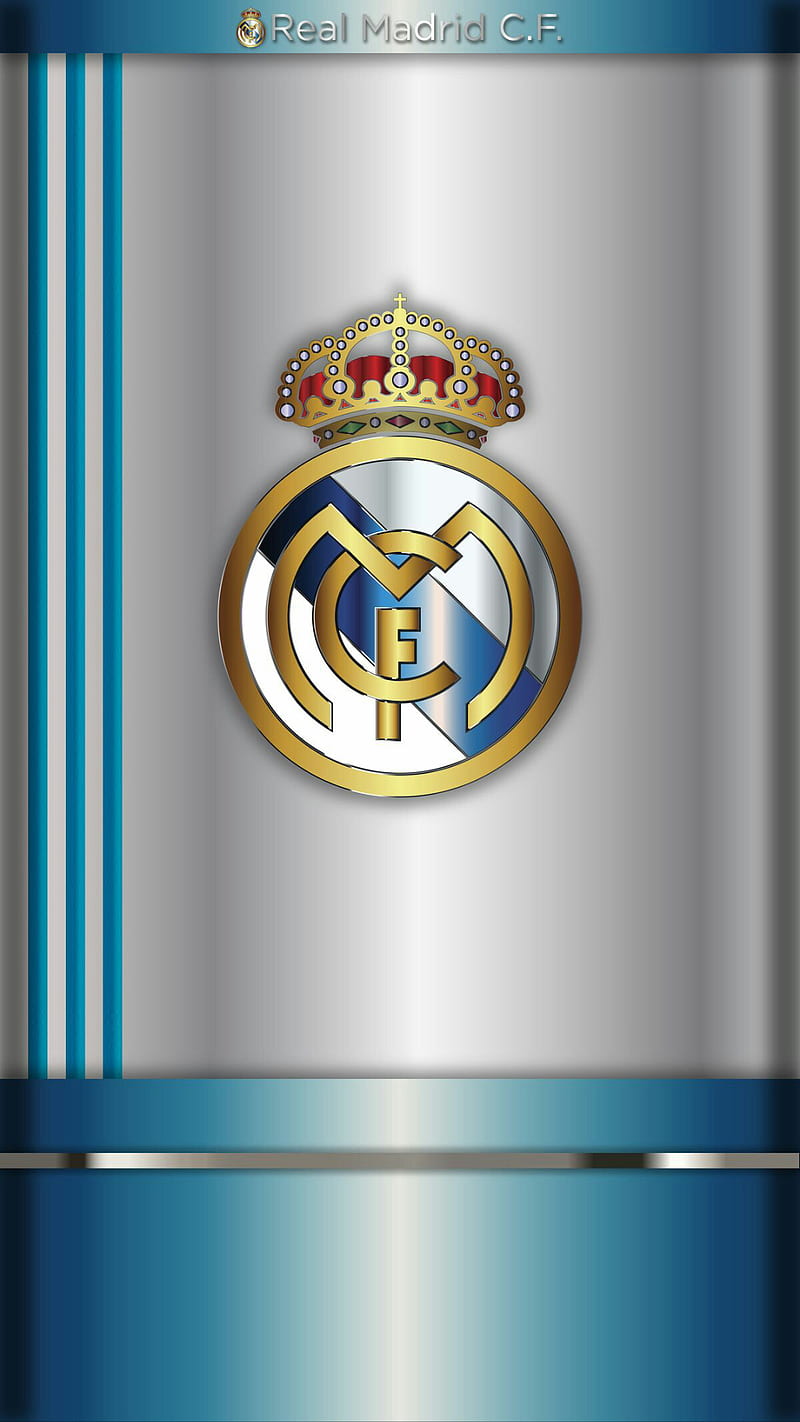 Real madrid, club, football, logo, soccer, spain, sport, HD phone wallpaper