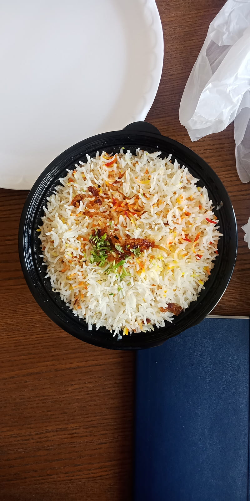 Biryani Rice, food, comida, salt, breakfast, round, foods, go, HD phone wallpaper