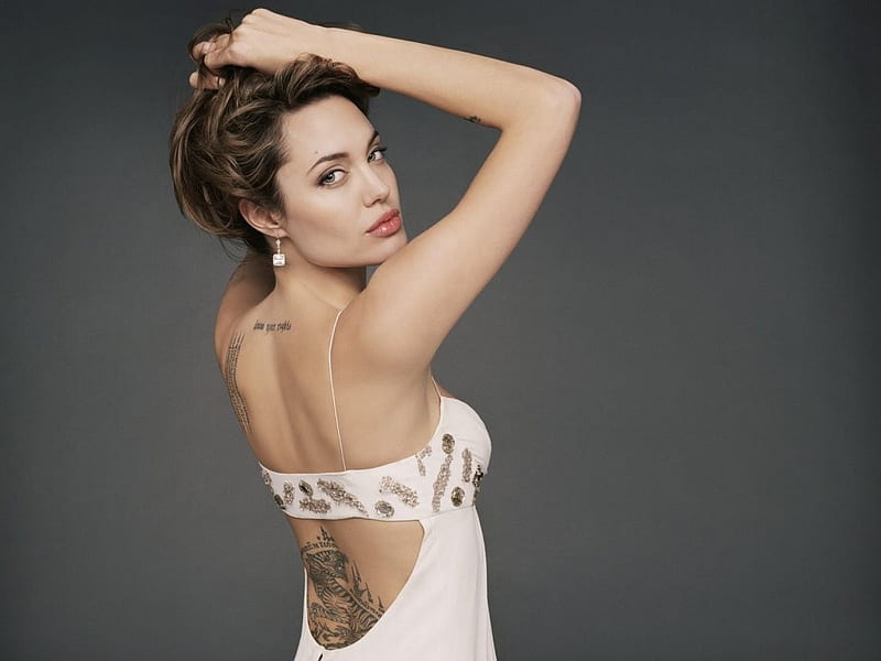Angelina_Jolies Tattoo, angelina, woman, jolies, tattoo, HD wallpaper
