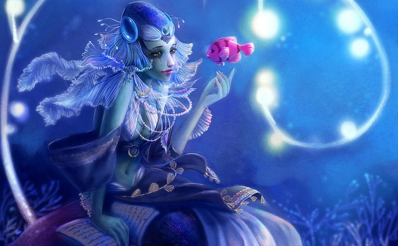 water book, fantasy, graphy, animation, people, entertainment, bonito, other, HD wallpaper