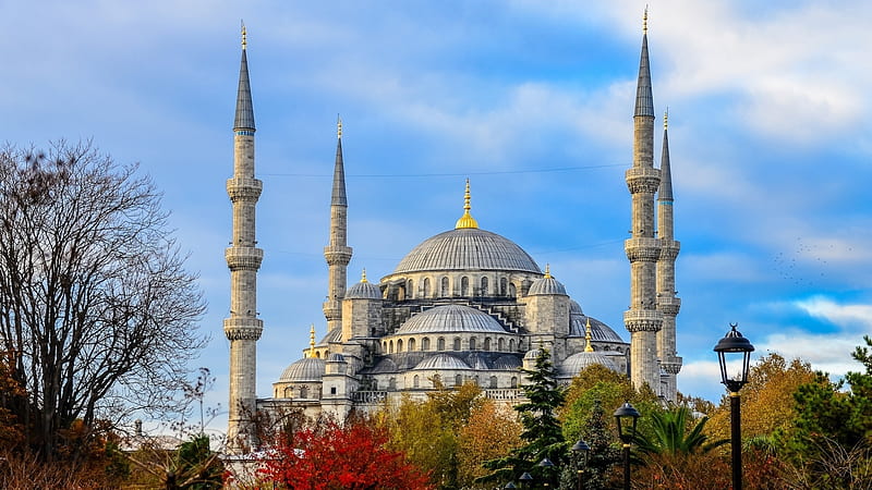 Sultan Ahmed Mosque Istanbul, Turkey, Turkey, Mosque, Building, Religious, Sultan Ahmed, Istanbul, HD wallpaper