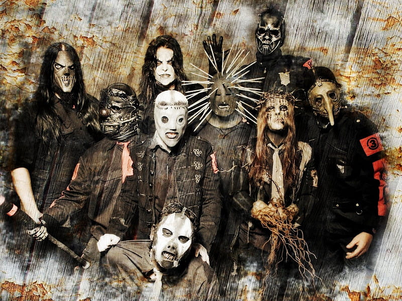 Slipknot Members, slipknot, death, rock, music, 7, tuning, windows, carros, hope, metal, is, all, new, gone, mask, HD wallpaper
