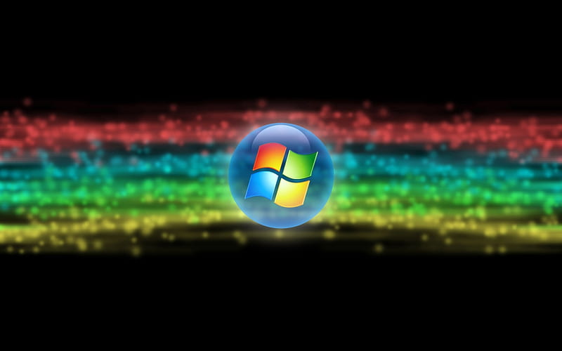 color scratch, colors, black, microsoft, technology, system, windows, coumputers, win7, internet, HD wallpaper