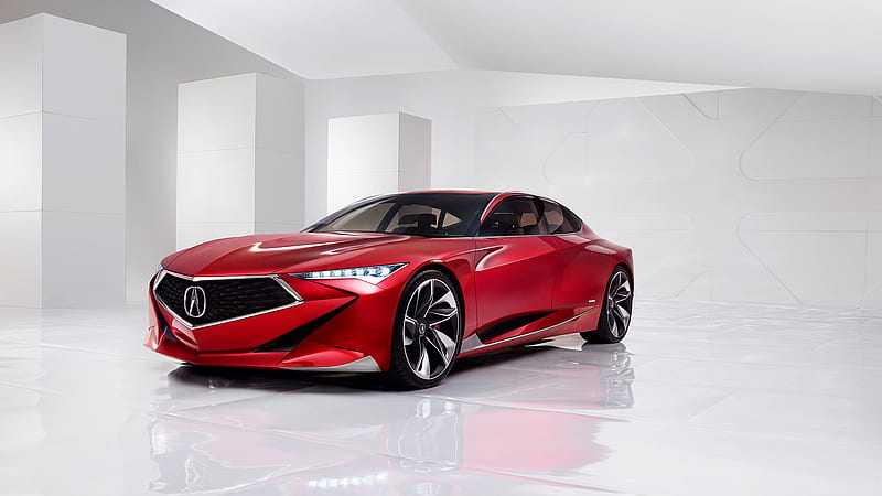 Vehicles, Acura Precision Concept, Car, Concept Car, Luxury Car, Red Car, HD wallpaper