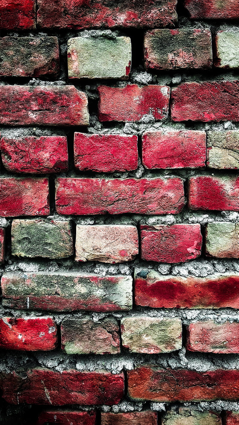 Bricks, brick, dark, red, stone, texture, vintage, wall, walls, HD phone  wallpaper | Peakpx