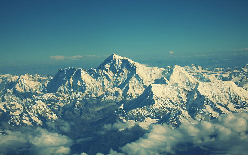 panoramic view of mountains-Beautiful mountain scenery, HD wallpaper