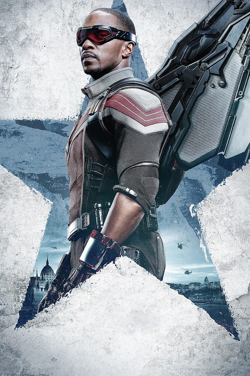 Falcon from The Falcon And The Winter Soldier, HD phone wallpaper