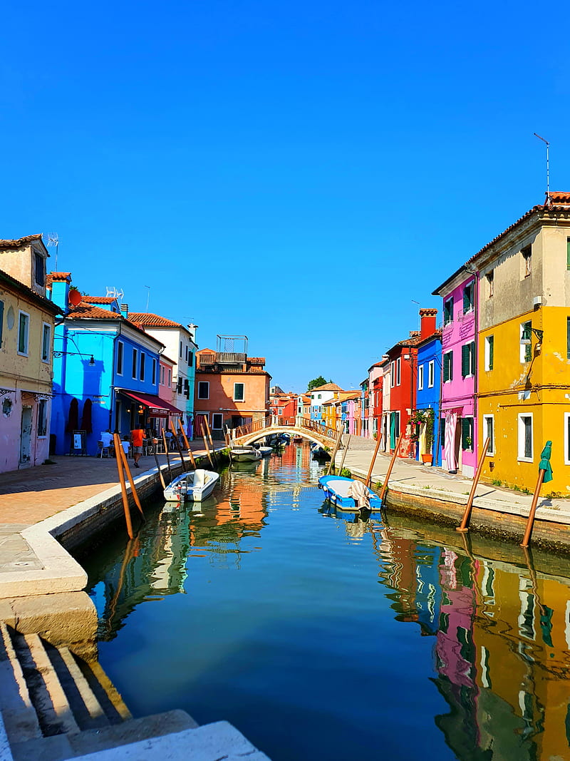 Burano Venezia Italy Bonito Burano Color Colorfull Igers Igersveneto Italy Hd Phone Wallpaper Peakpx