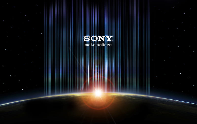 Sony: make believe, brand, world, japan, electronic, technology, company, sony, HD wallpaper