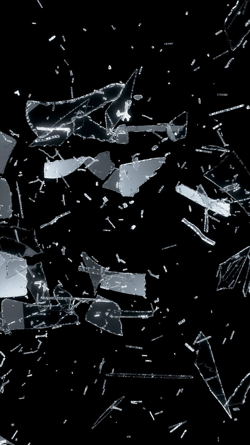Broken Glass, amoled, screen, super, ultra, HD phone wallpaper | Peakpx