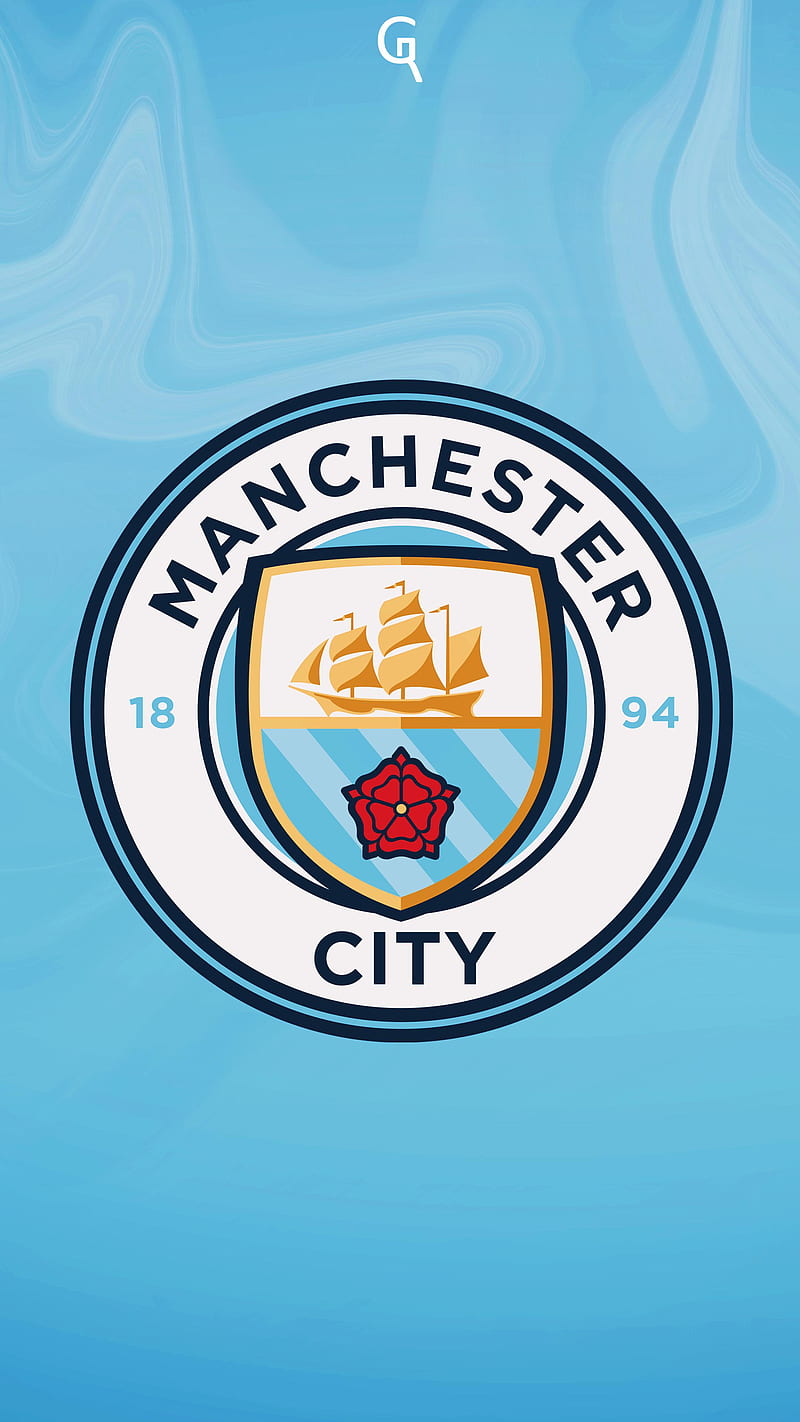 Manchester City FC, club, emblem, football, logo, man city, manchester city, HD phone wallpaper