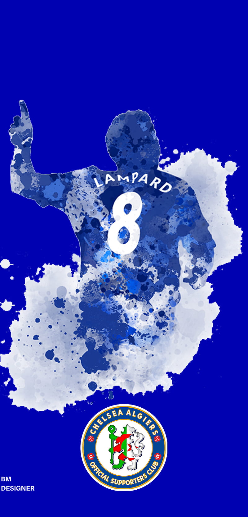 Lampard algeria, blues, cfc, chelsea, football, frank, soccer, HD phone wallpaper