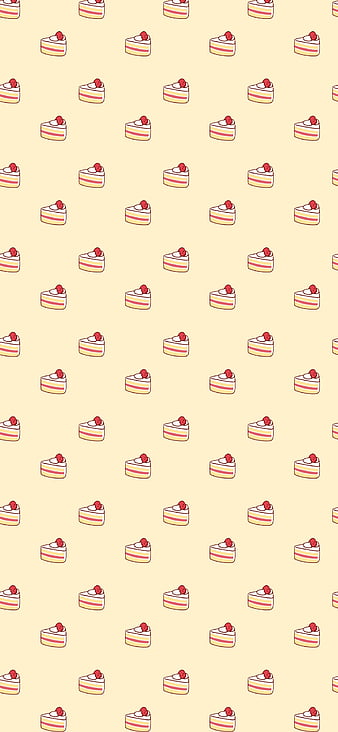 Premium Vector | Cake pattern background set collection icon cake vector