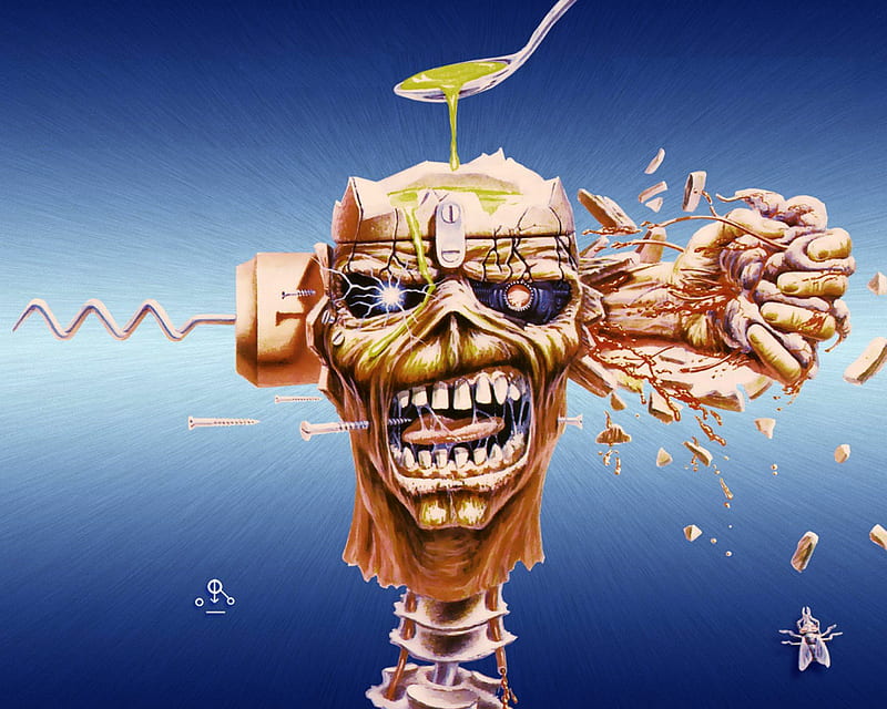 Iron Maiden - Can I Play With Madness, madness, music, band, play, metal, logo, heavy, iron, eddie, maiden, HD wallpaper
